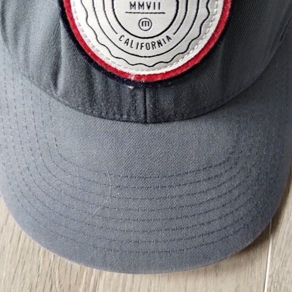 Travis Mathew California Hat Trucker Cap Snapback Blue White Patch Adjustable - Picture 5 of 12